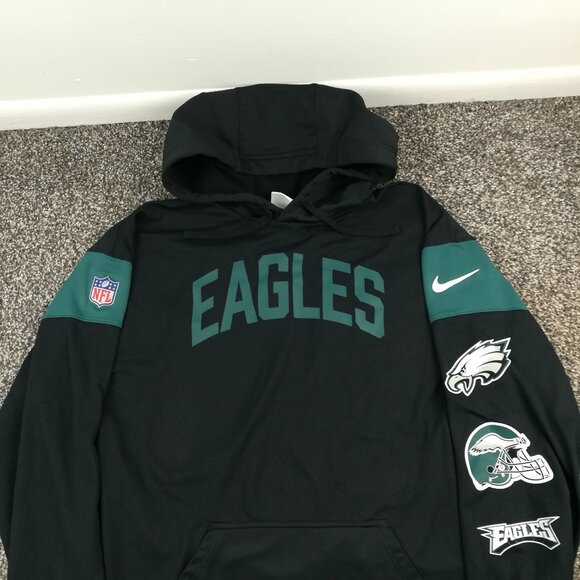 Nike Other - 2022 Philadelphia Eagles Hoodie Nike On Field Fleece Sweatshirt Mens Medium